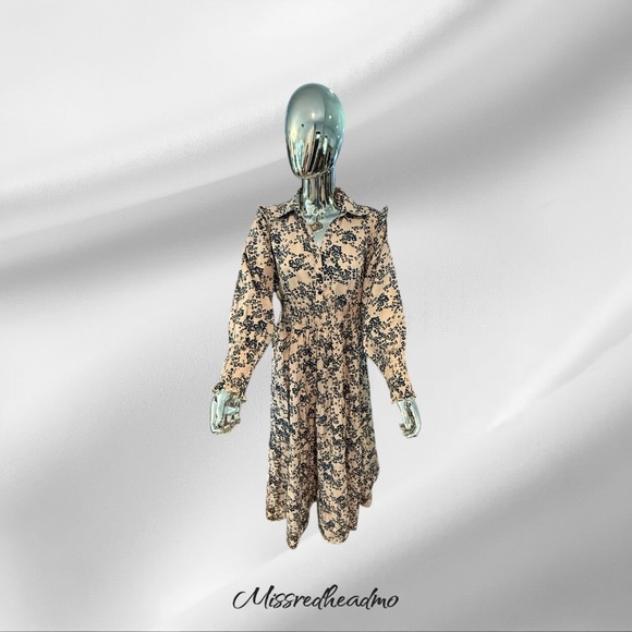 Boema Anthropologie Long Sleeve Dress - Picture 1 of 8